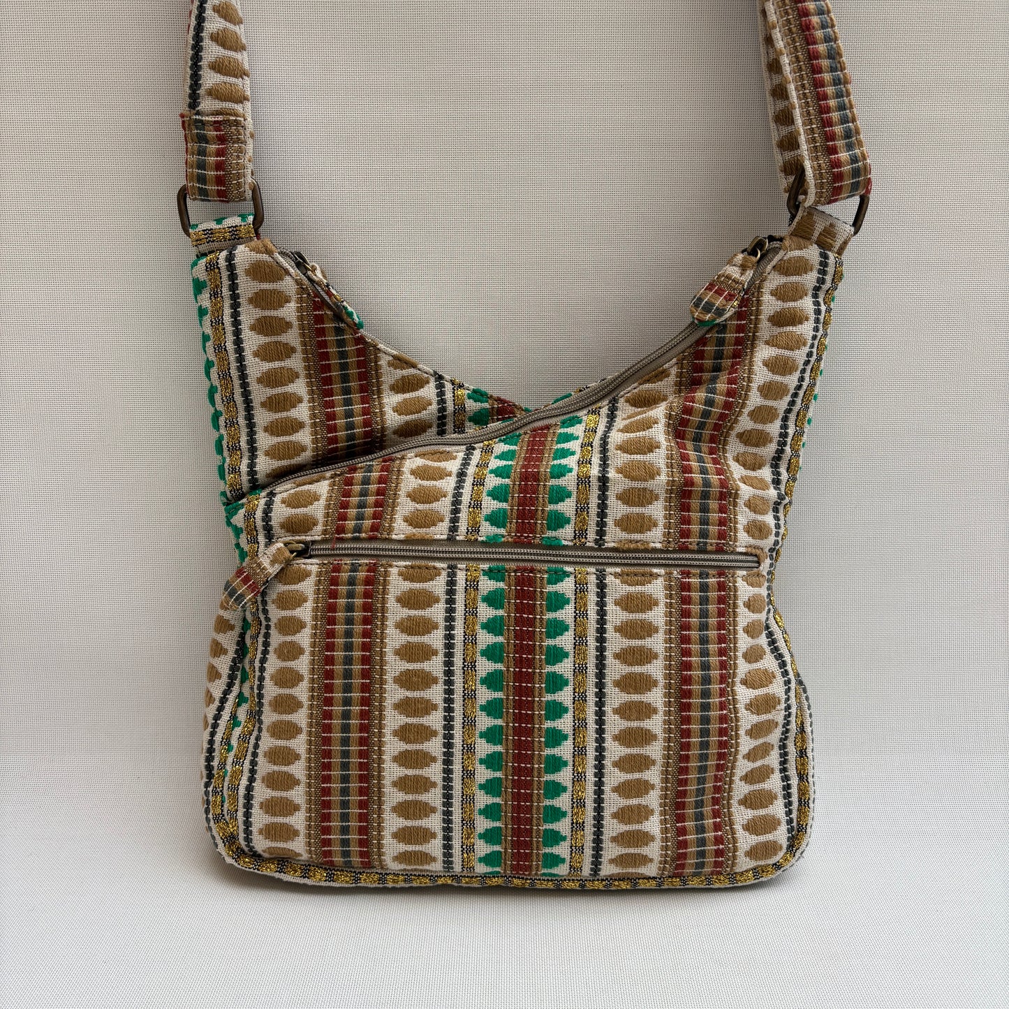 Bolso Bandolera Súper Caomka "Etnical Earth Spirit" · Pieza Única Núm. 18794