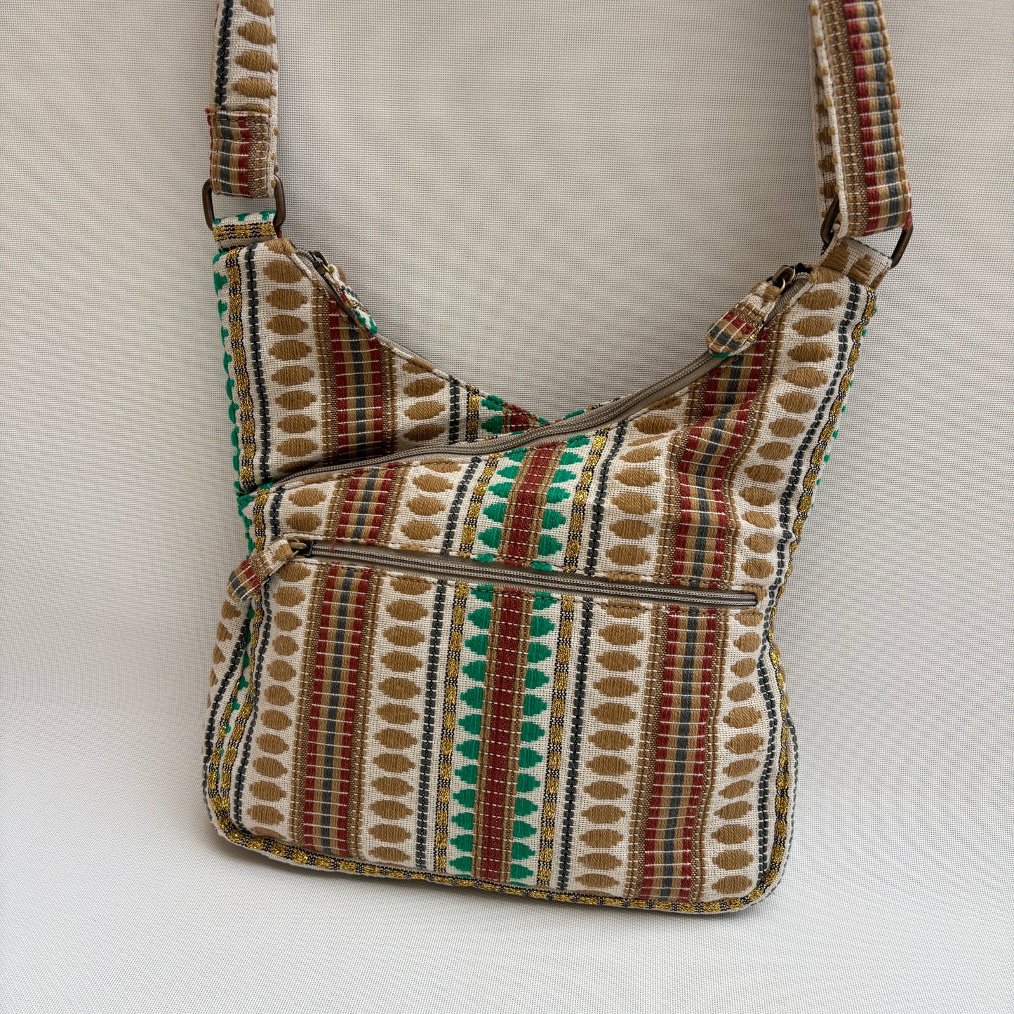 Bolso Bandolera Súper Caomka "Etnical Earth Spirit" · Pieza Única Núm. 18794