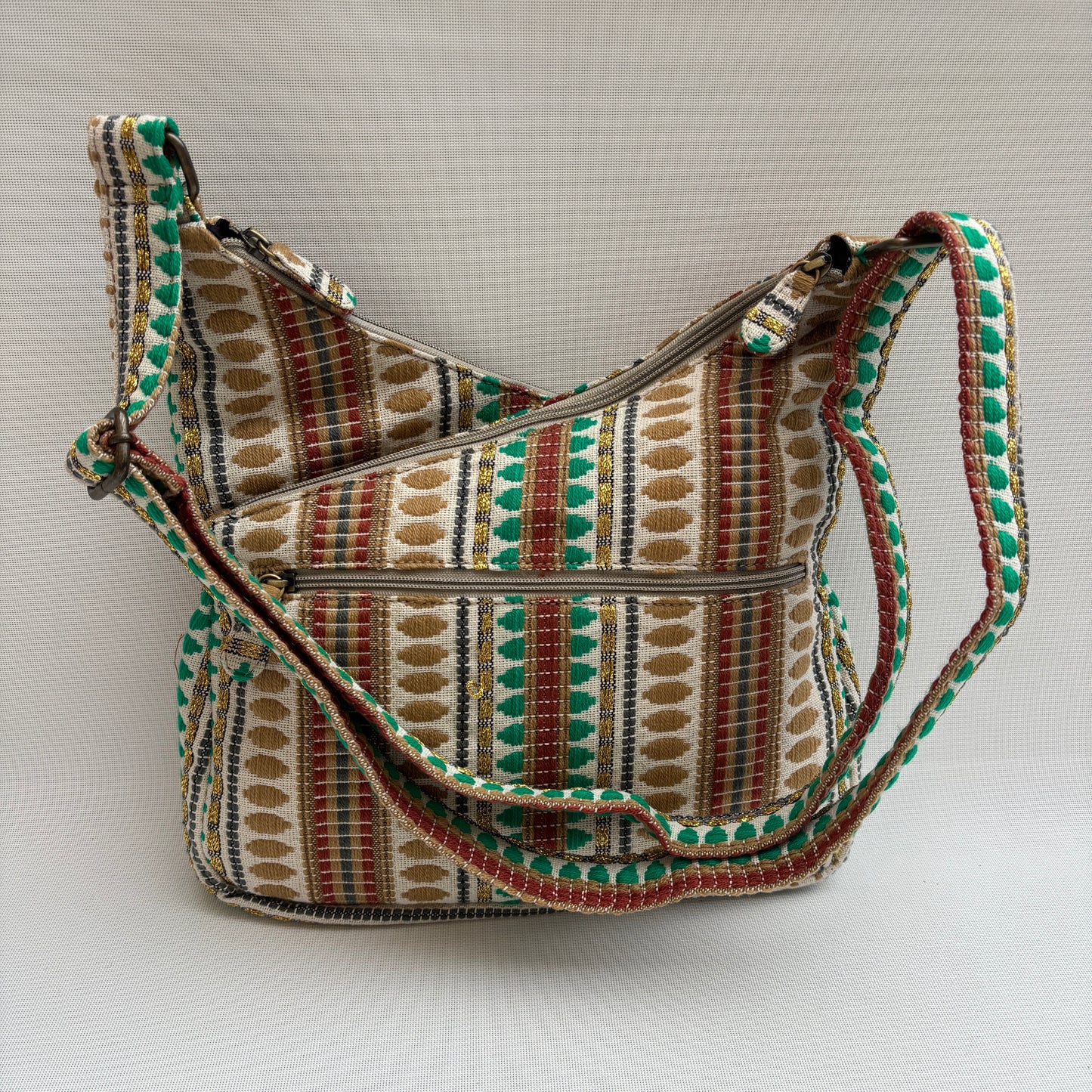 Bolso Bandolera Súper Caomka "Tribal Forest Spirit" · Pieza Única Núm. 18792