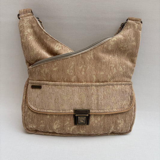 Bolso Bandolera Súper Caomka "Golden Sand Glow" · Pieza Única Núm. 18791