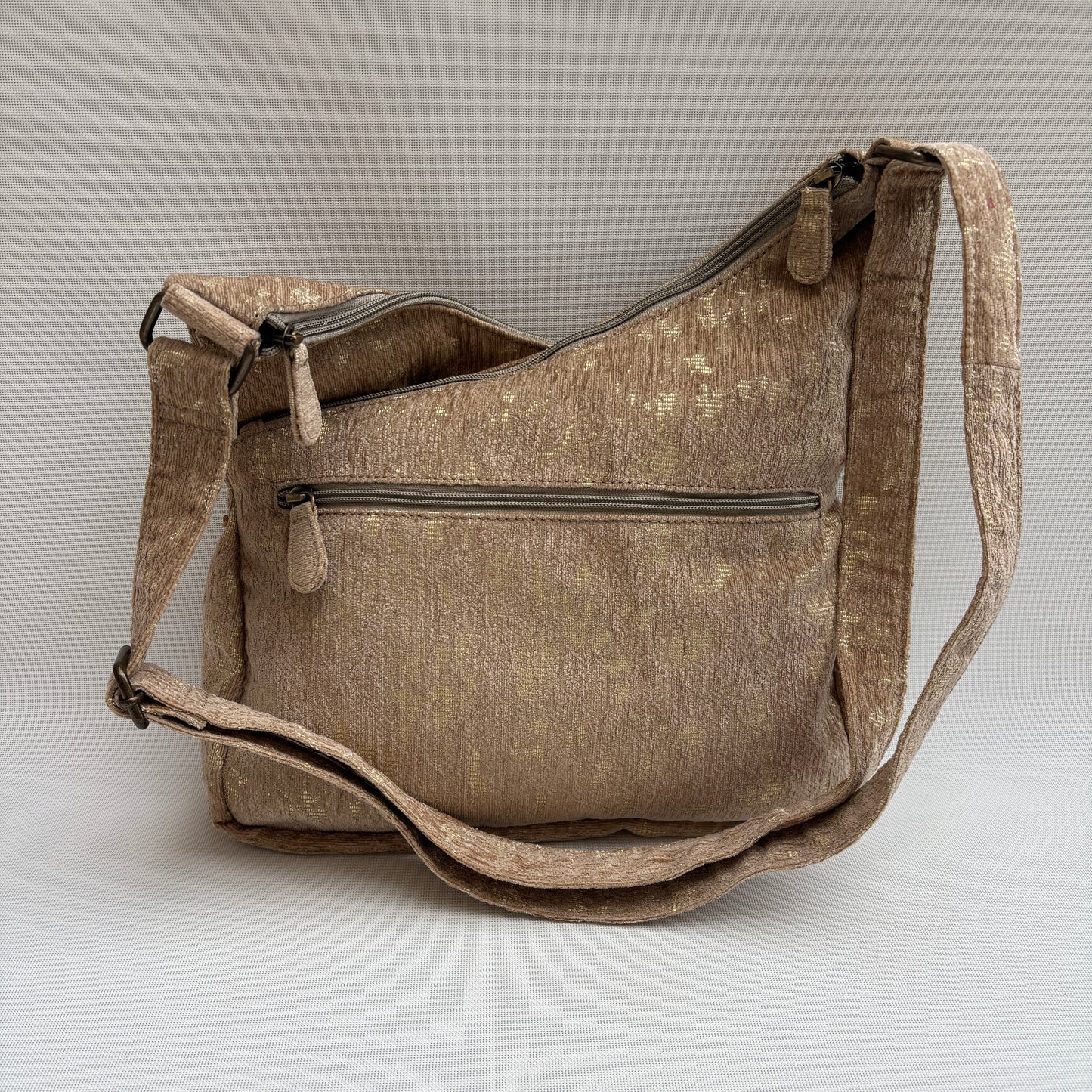Bolso Bandolera Súper Caomka "Golden Sand Glow" · Pieza Única Núm. 18791