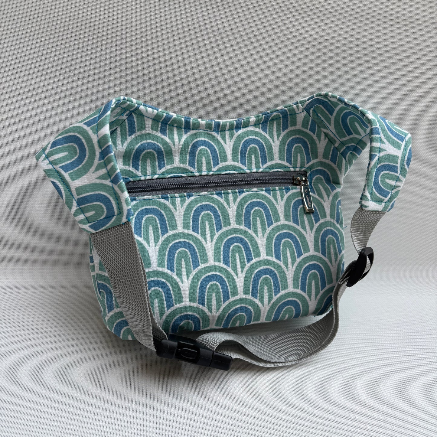 Riñonera "Special Blue Waves" + Bolsillo trasero · Pieza Única Núm. 18134
