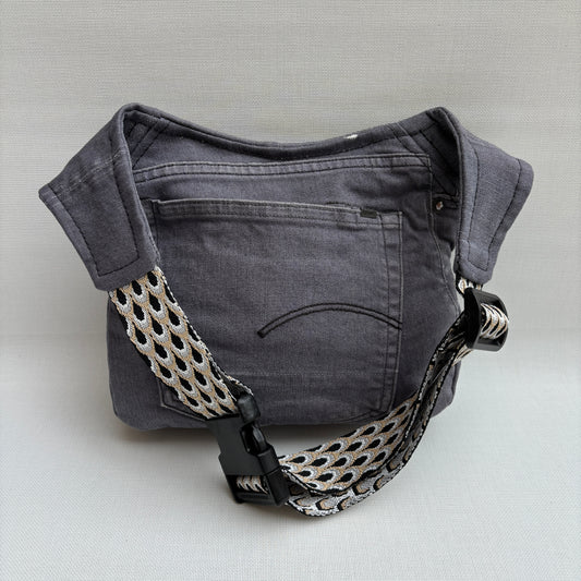 Riñonera “Special ♻️ Jeans Recycled ♻️ Top” · Pieza Única Núm. 18159