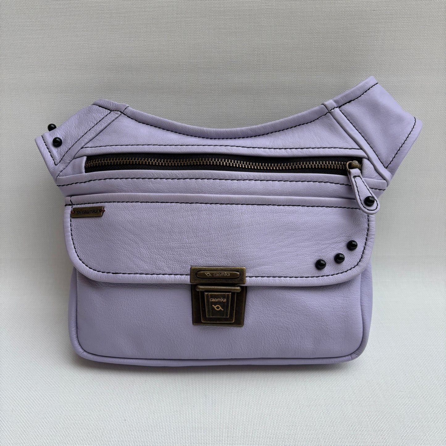 BioCuir Classic Black &amp; Silver BioCuir® Naturleder Exklusivstück Nr. 6678