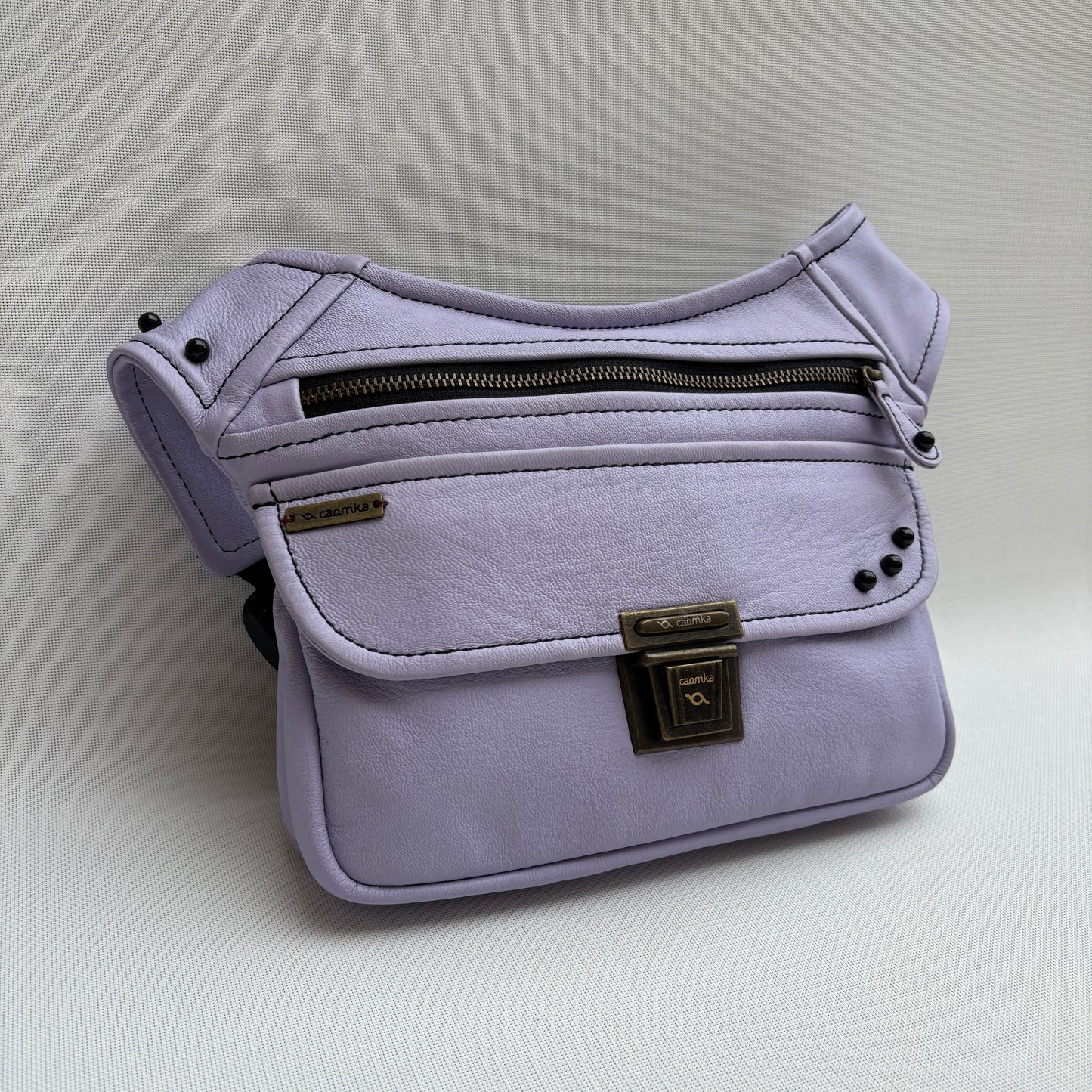 BioCuir Classic Black &amp; Silver BioCuir® Naturleder Exklusivstück Nr. 6678