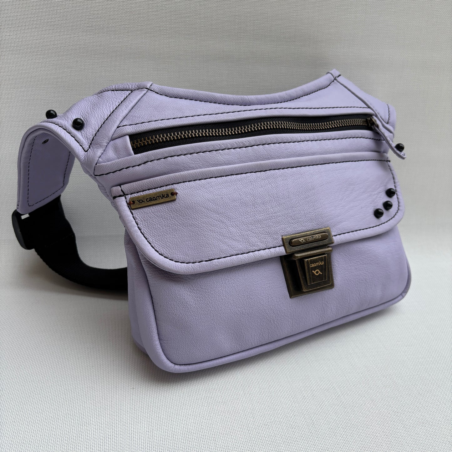 BioCuir Classic Black &amp; Silver BioCuir® Naturleder Exklusivstück Nr. 6678