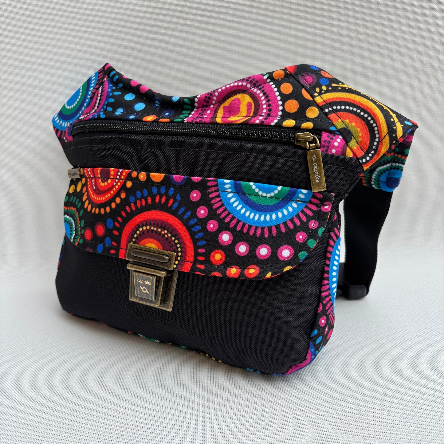Riñonera "Special Full Color Mandalas" · Impermeable · + Bolsillo trasero · Pieza Única Núm. 18137