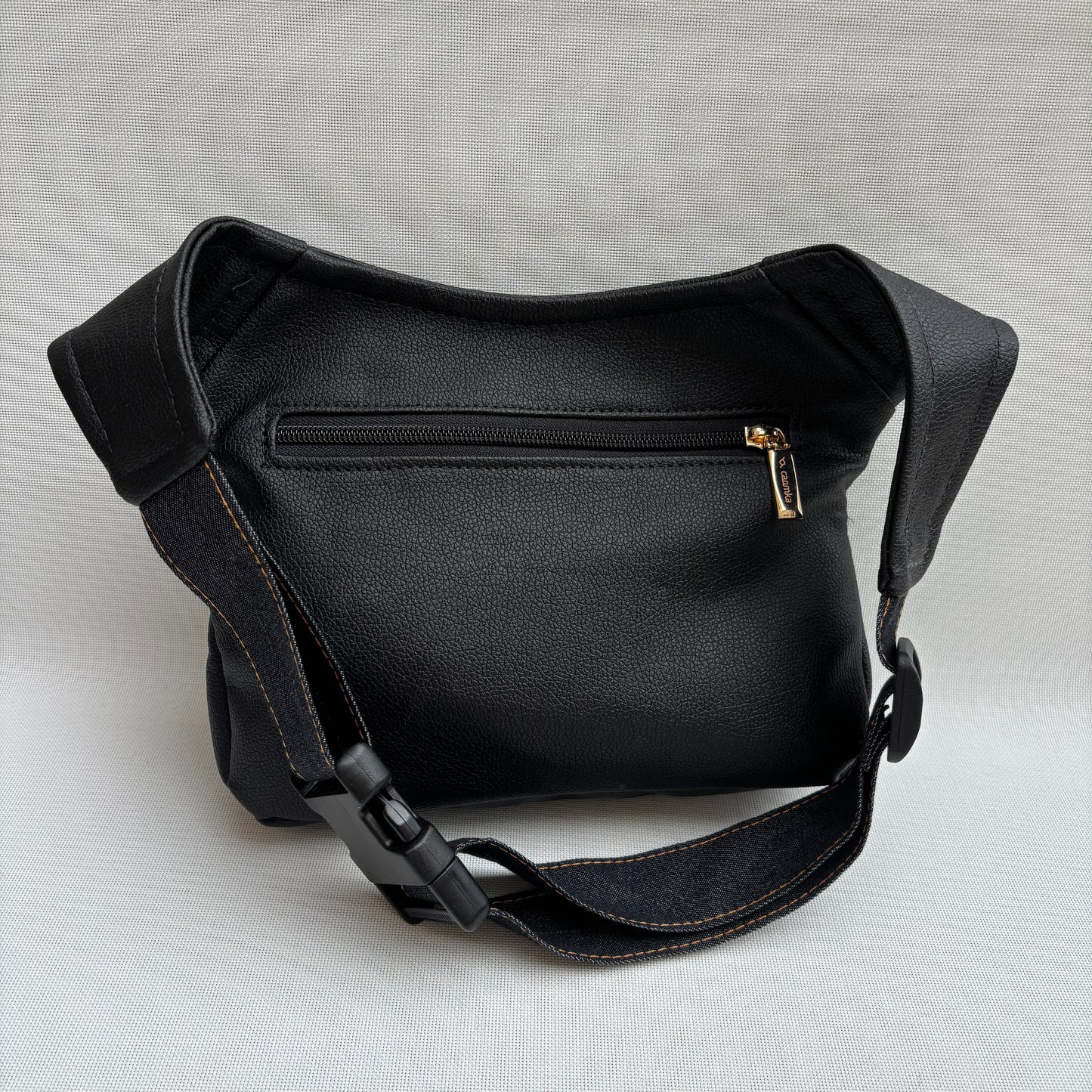 Riñonera "Elegant Golden Top Class" + Bolsillo trasero · Polipiel · Pieza Única Núm. 18307