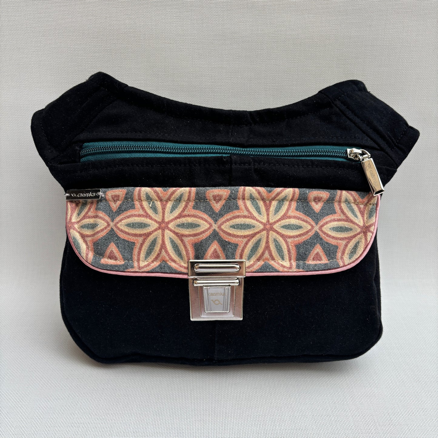 Riñonera "Nepal Mandalas ♻️ Jeans Recycled ♻️ · Pieza Única Núm. 17373
