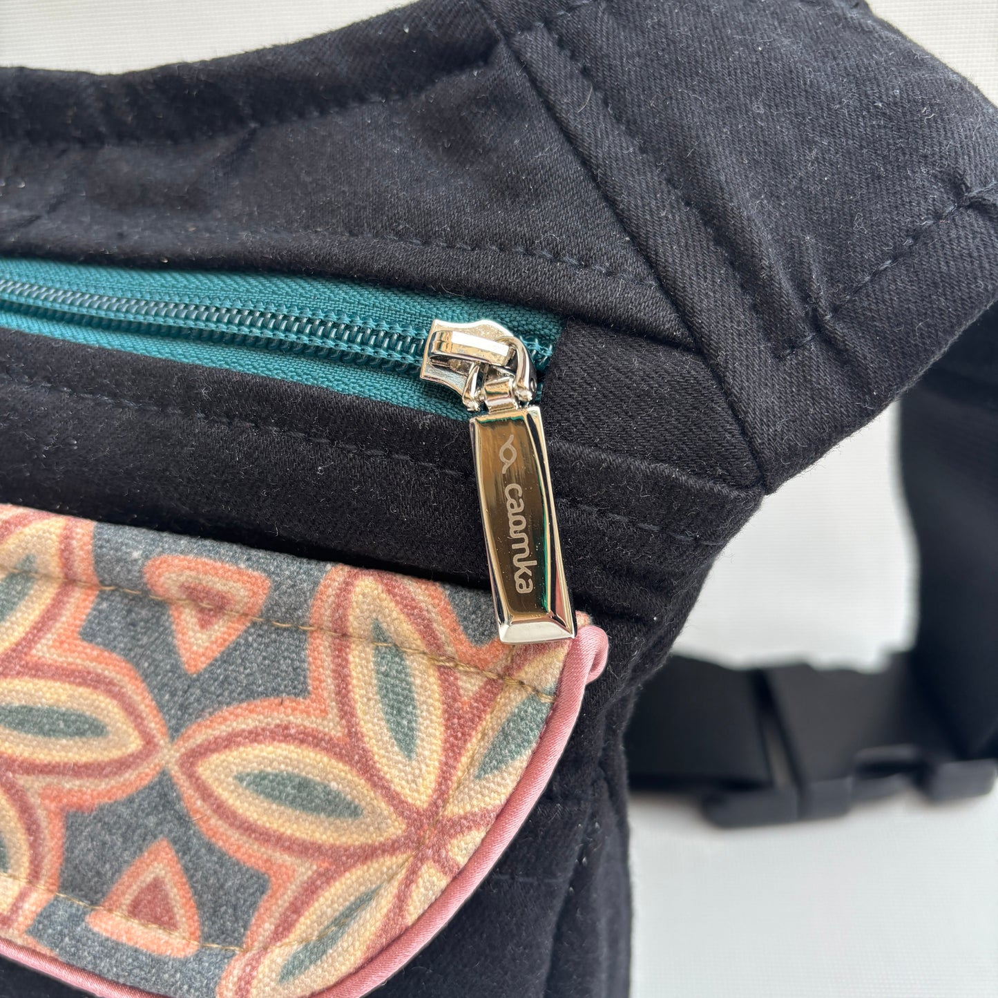Riñonera "Nepal Mandalas ♻️ Jeans Recycled ♻️ · Pieza Única Núm. 17373