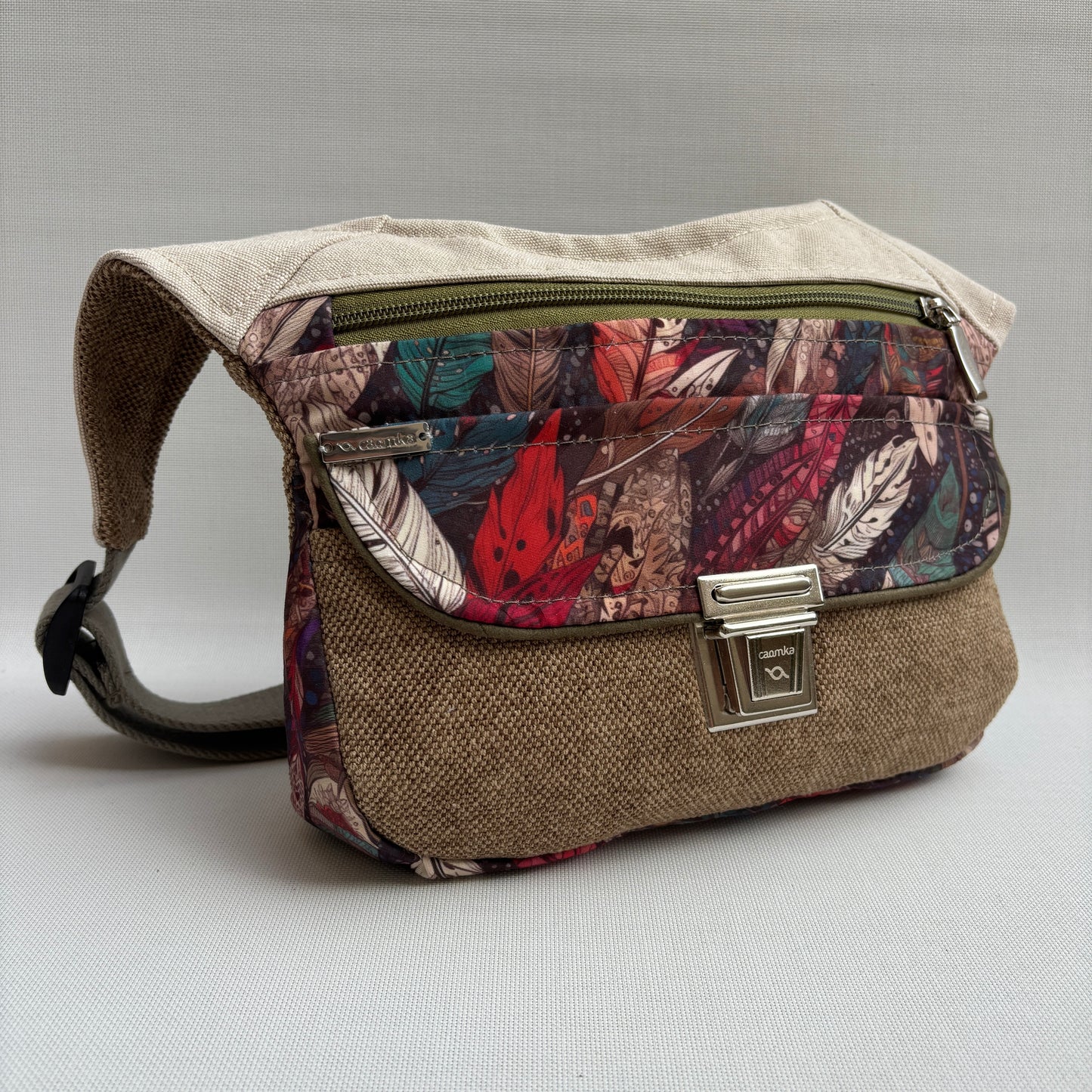 Riñonera "Special Wild Feathers" · Pieza Única Núm. 18219