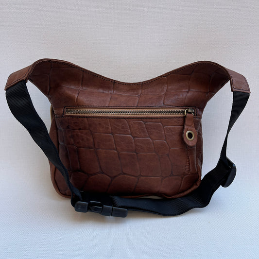 Special Brown Embossed & Old Gold · Piel natural BioCuir® · Pieza Única Núm. 14090
