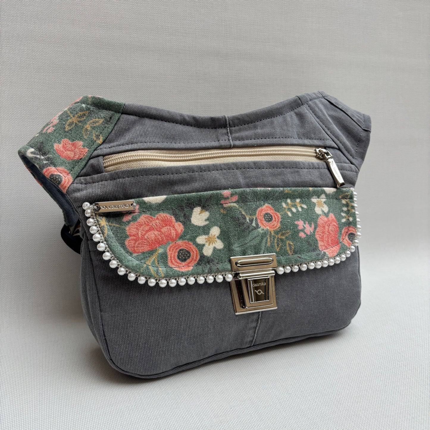 Riñonera "Nepal Mandalas ♻️ Jeans Recycled ♻️ · Pieza Única Núm. 17377