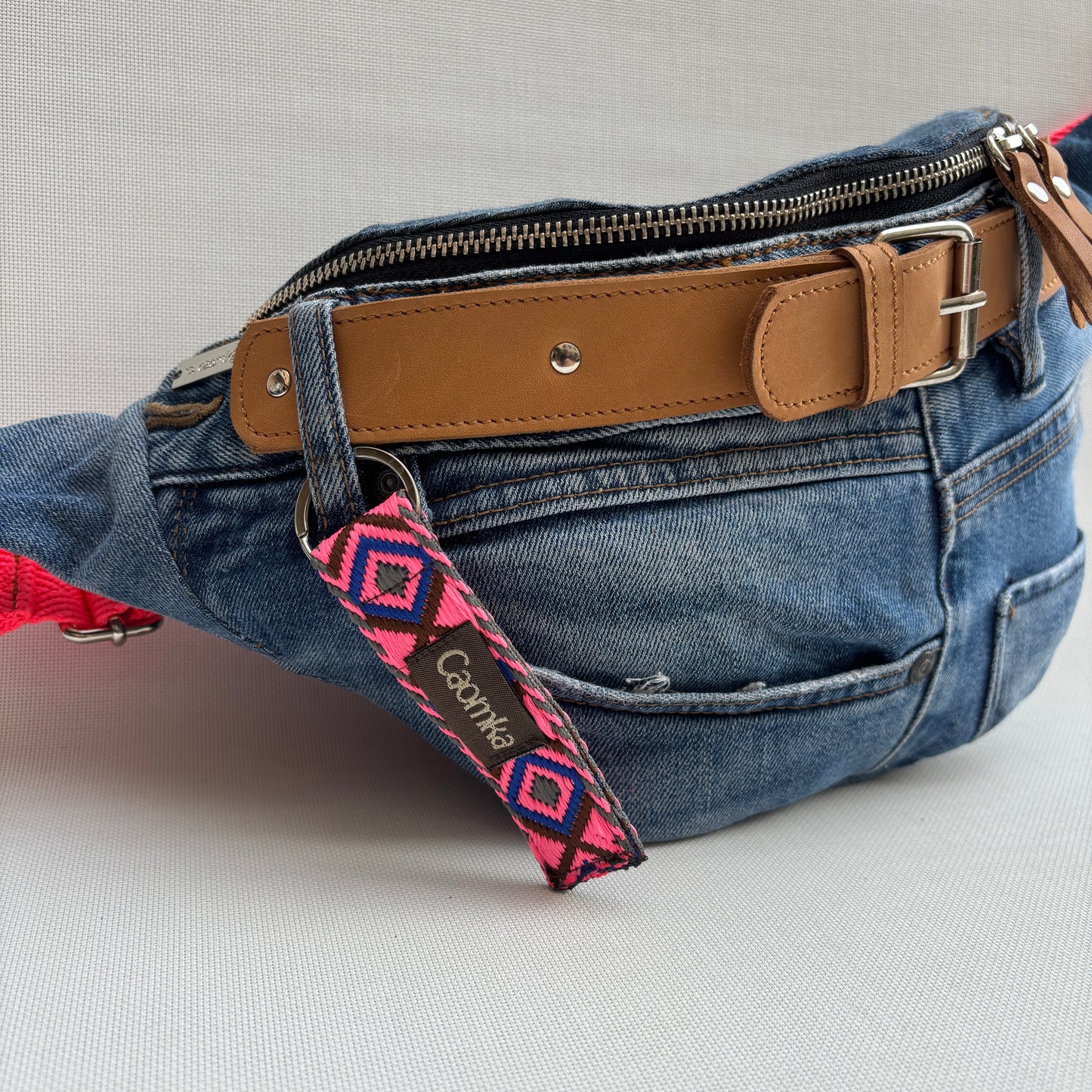 Maxi Retro Chic ♻️ Jeans Recycled ♻️ · Limited Edition · Unique Piece No. 12791