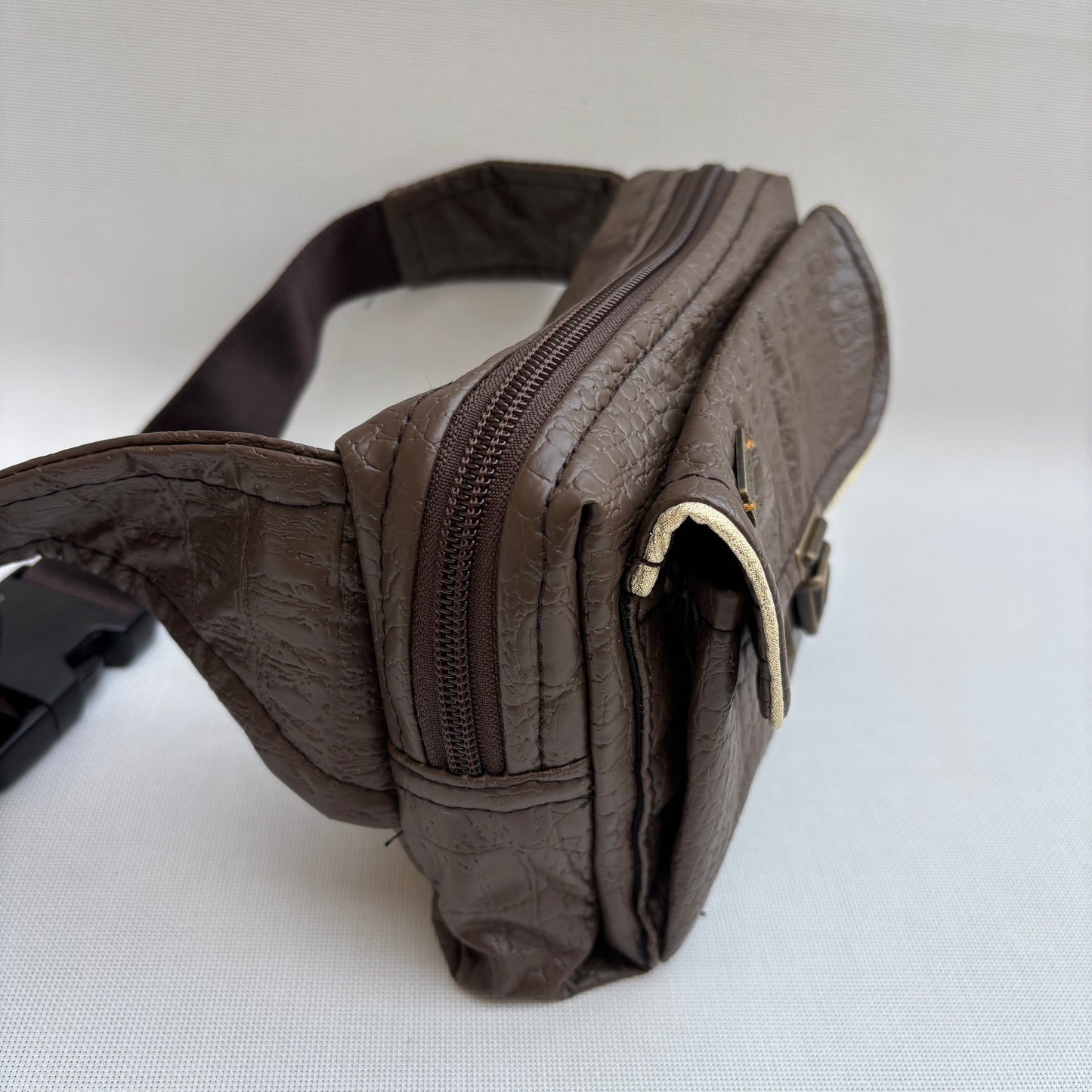 Riñonera Urban "Elegant Brown" · Polipiel · Pieza Única Núm. 18907