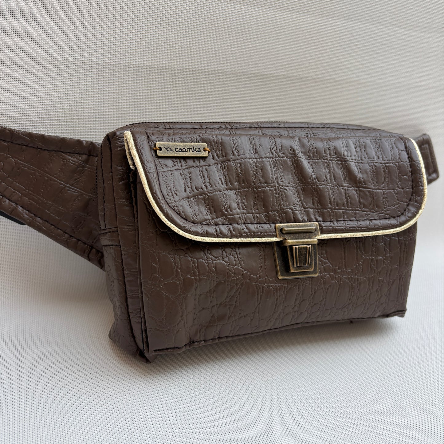 Riñonera Urban "Elegant Brown" · Polipiel · Pieza Única Núm. 18903