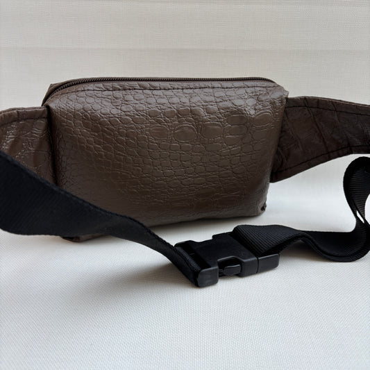 Riñonera Urban "Elegant Brown" · Polipiel · Pieza Única Núm. 18903