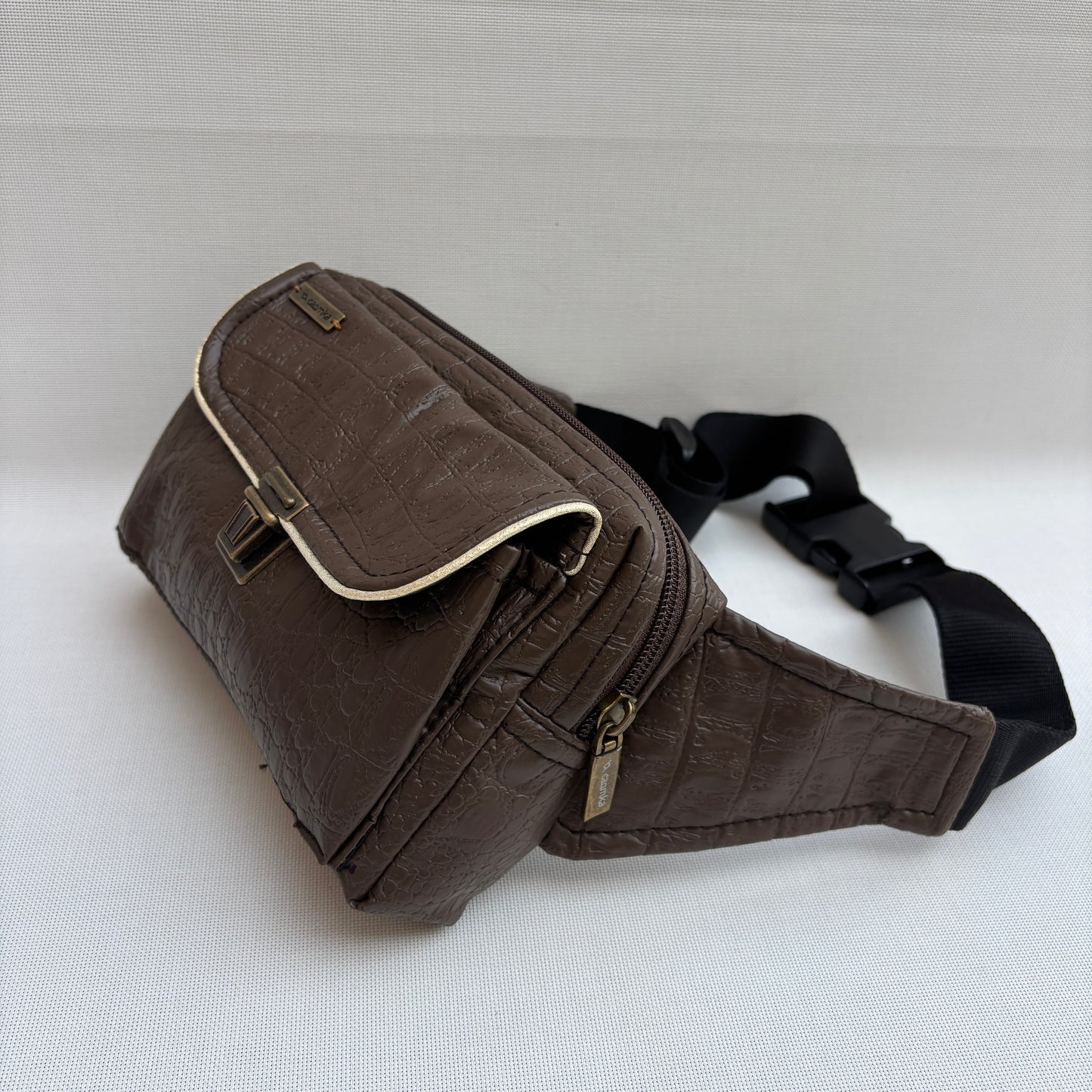 Riñonera Urban "Elegant Brown" · Polipiel · Pieza Única Núm. 18903