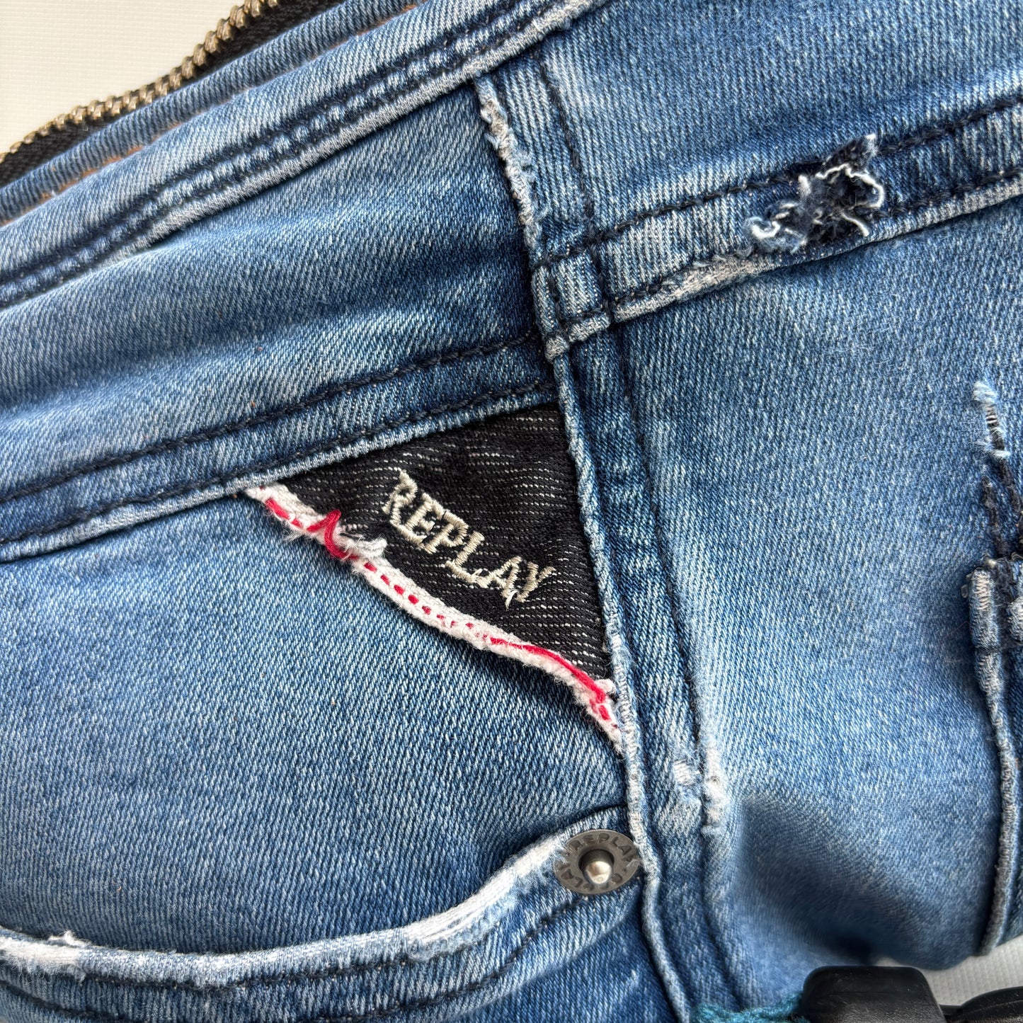 Maxi Retro Chic ♻️ Jeans Recycled ♻️ · Limited Edition · Einzelstück Nr. 12791
