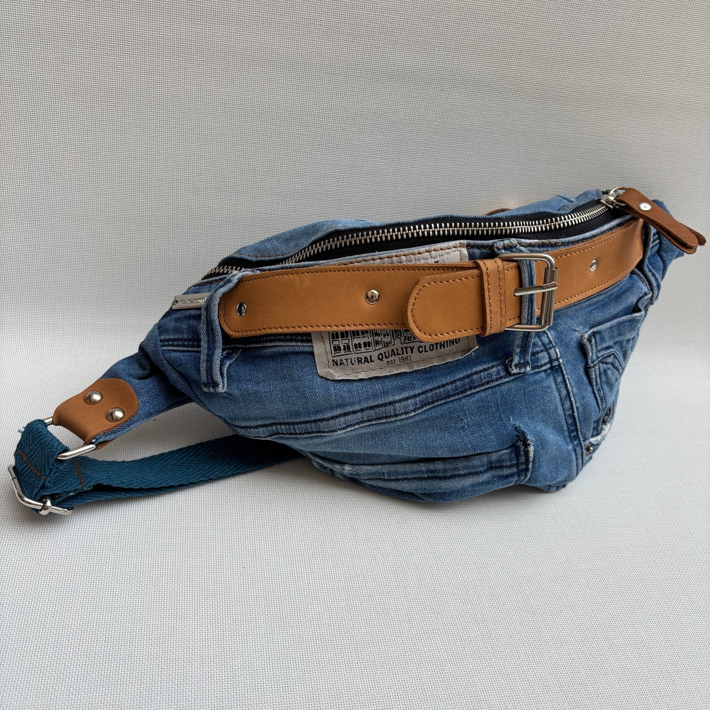 Maxi Retro Chic ♻️ Jeans Recycled ♻️ · Limited Edition · Einzelstück Nr. 12791