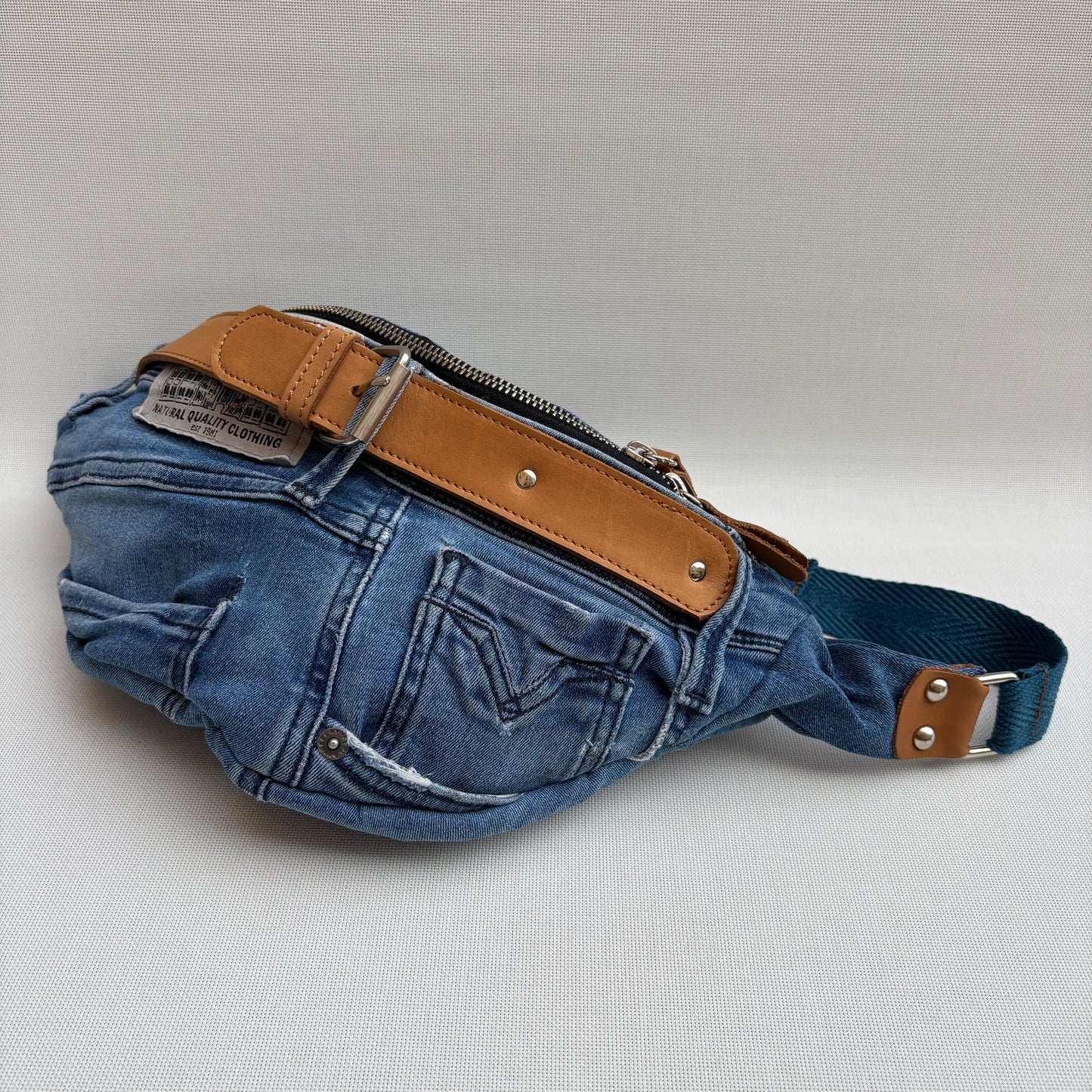 Maxi Retro Chic ♻️ Jeans Recycled ♻️ · Limited Edition · Einzelstück Nr. 12791