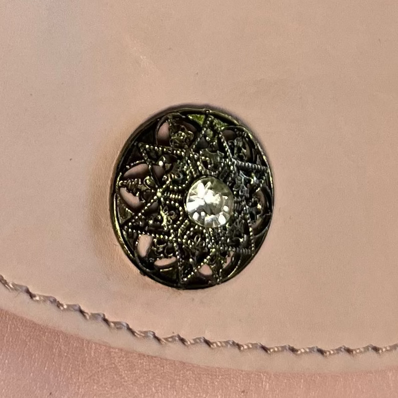 Riñonera Luna "Special Pink Luxury" Silver· Piel · Pieza Exclusiva Núm. 18455