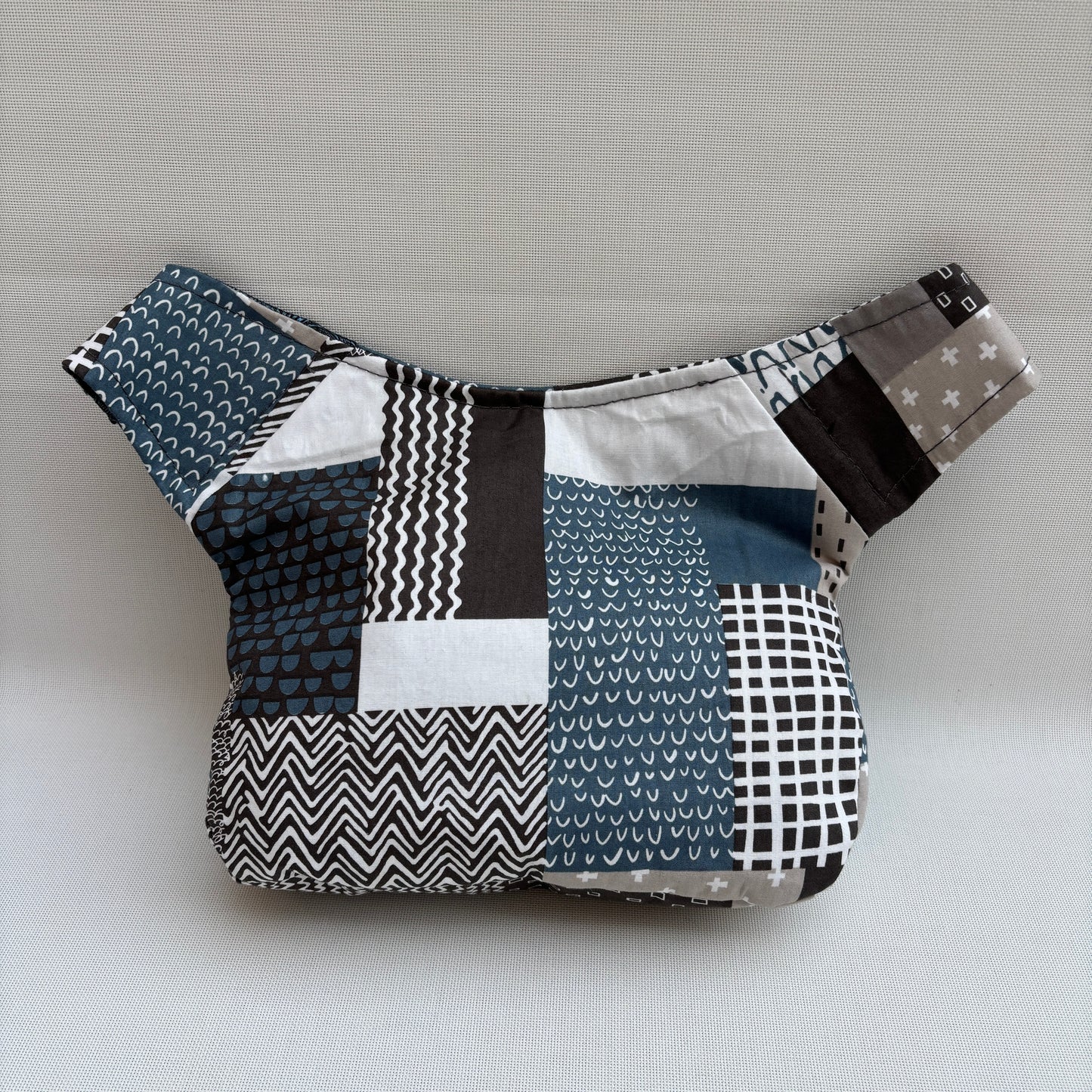 Riñonera "Special Patchwork Blues" · Pieza única Núm. 18909