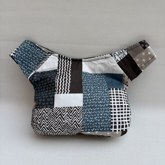 Riñonera "Special Patchwork Blues" · Pieza única Núm. 18909