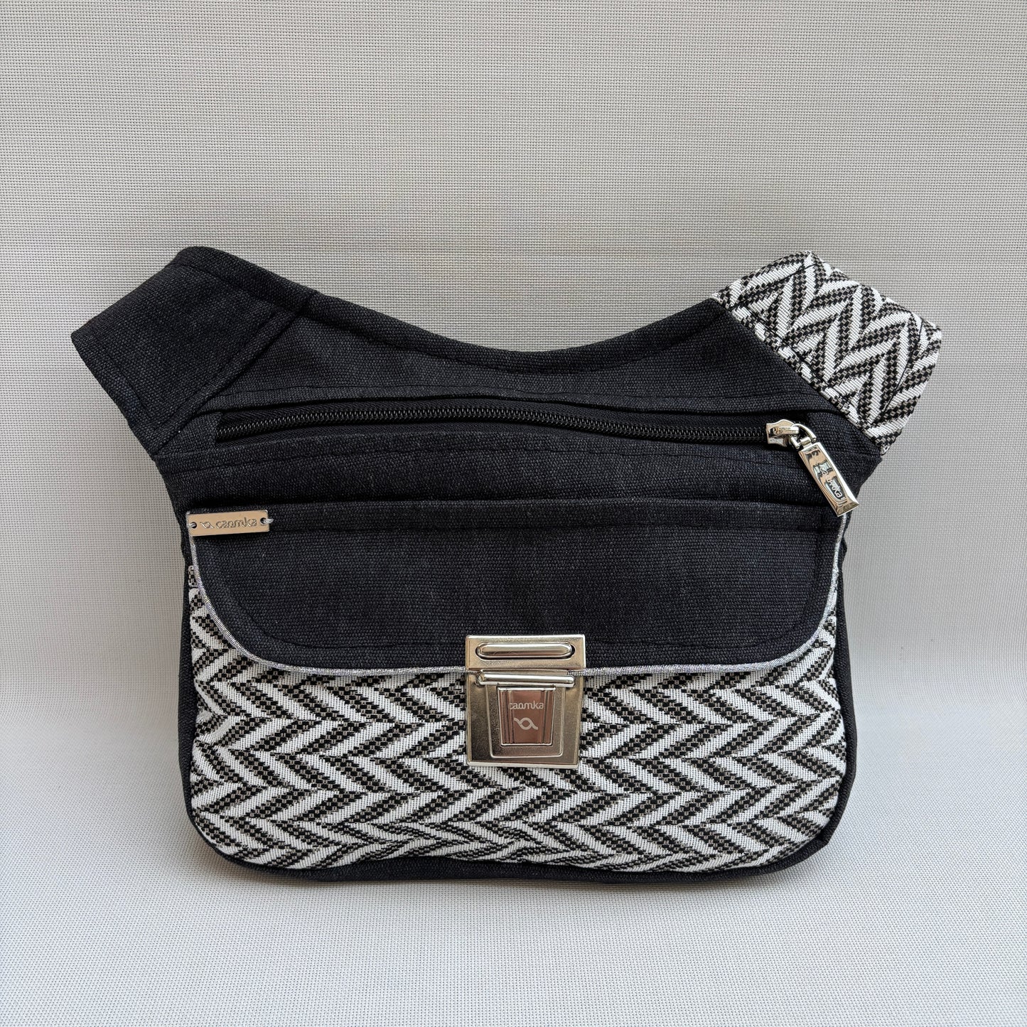 Riñonera "Special Jeans Black & White" + Bolsillo trasero · Pieza Única Núm. 18911