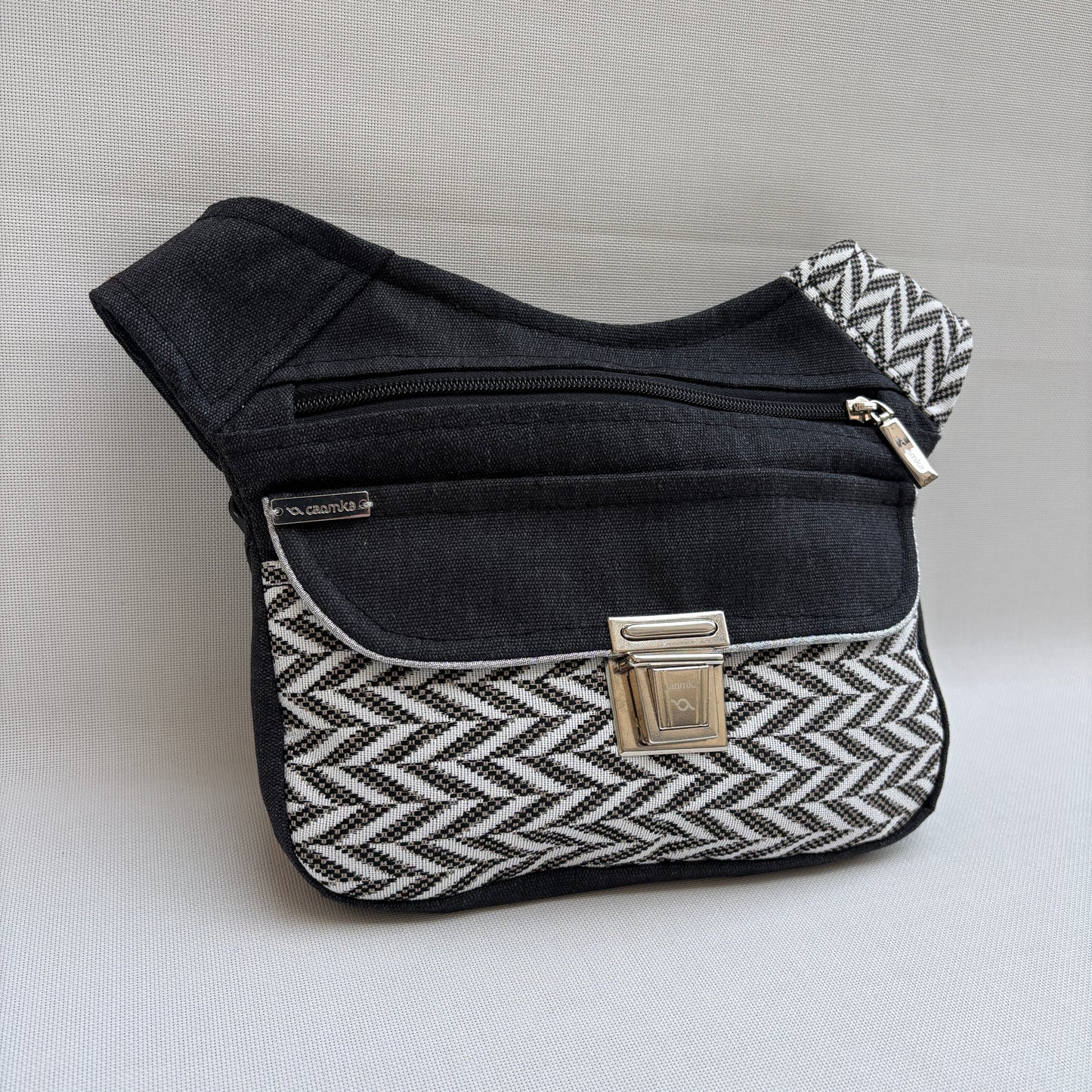 Riñonera "Special Jeans Black & White" + Bolsillo trasero · Pieza Única Núm. 18911