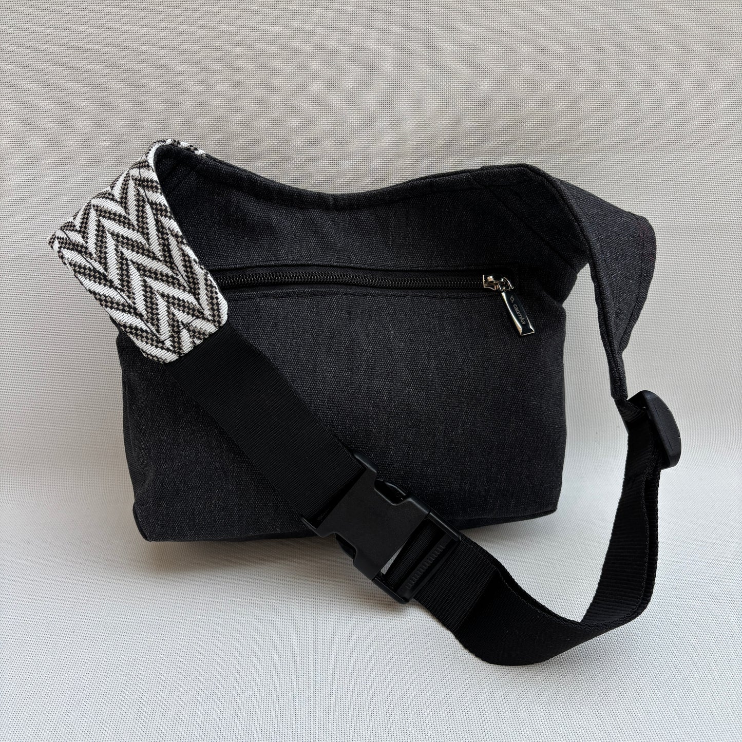 Riñonera "Special Jeans Black & White" + Bolsillo trasero · Pieza Única Núm. 18911