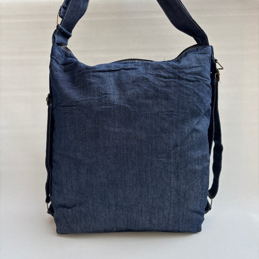 Mochila - Bolso - Tote Bag · Mutifunción · "Nepal" Color Vaquero Denim · Súper ligera · Pieza 16639