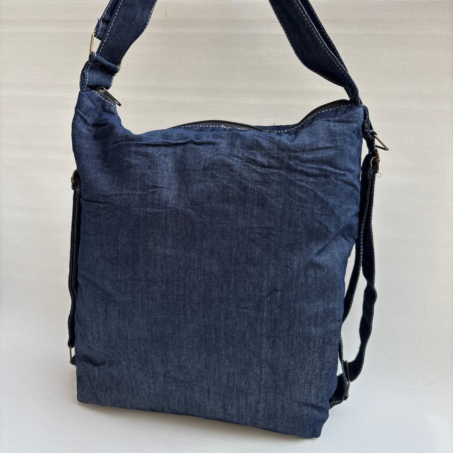 Mochila - Bolso - Tote Bag · Mutifunción · "Nepal" Color Vaquero Denim · Súper ligera · Pieza 16639