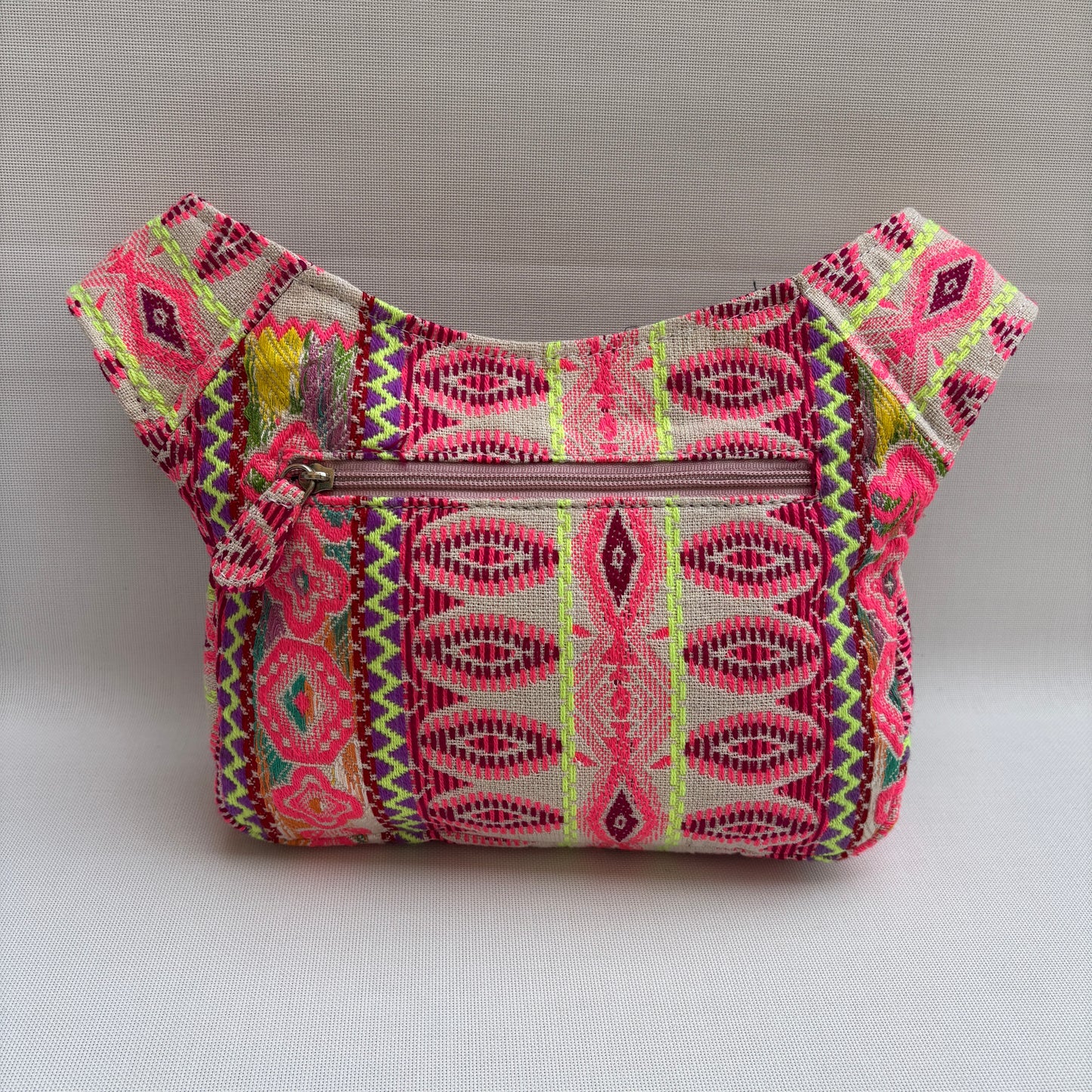 Riñonera "Pink Energy Tribe" + Bolsillo trasero · Pieza Única Núm. 18968