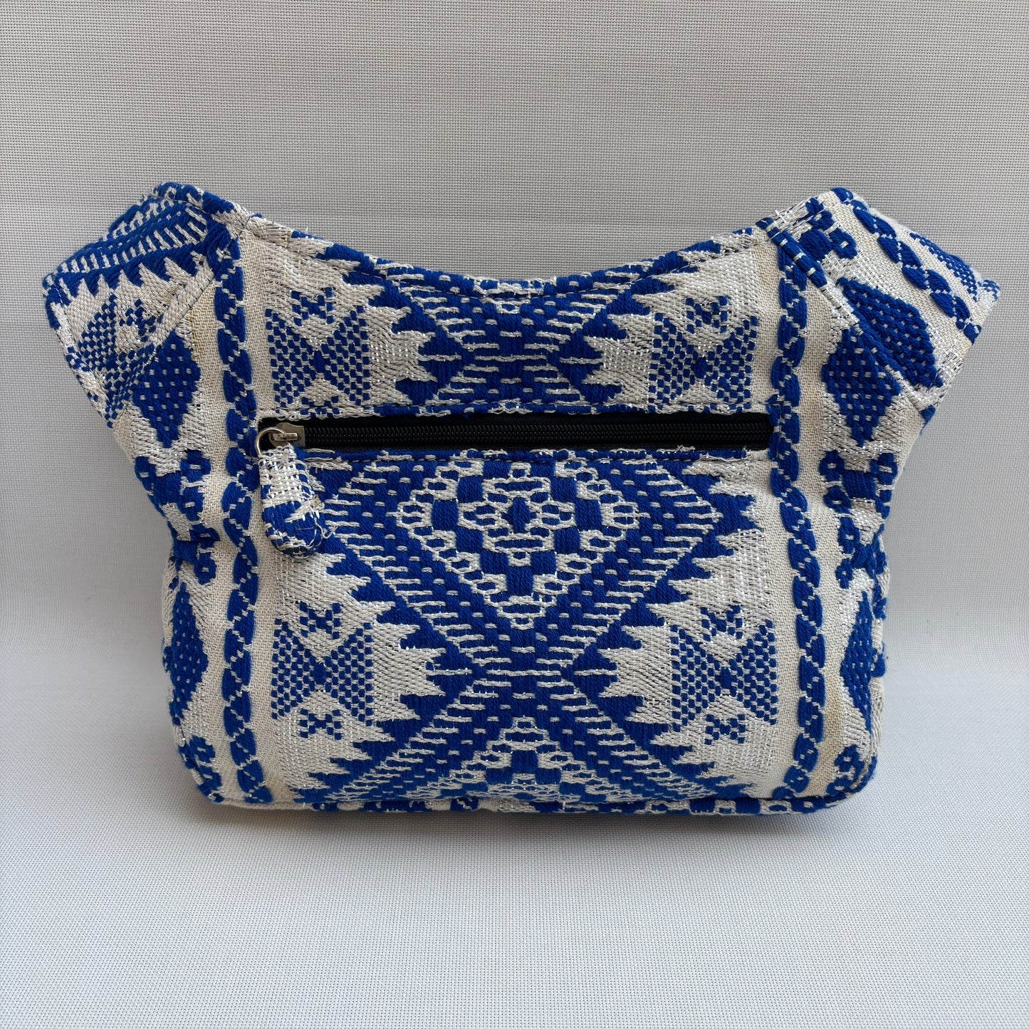 Riñonera "Mediterranean Blue" + Bolsillo trasero · Pieza Única Núm. 18967