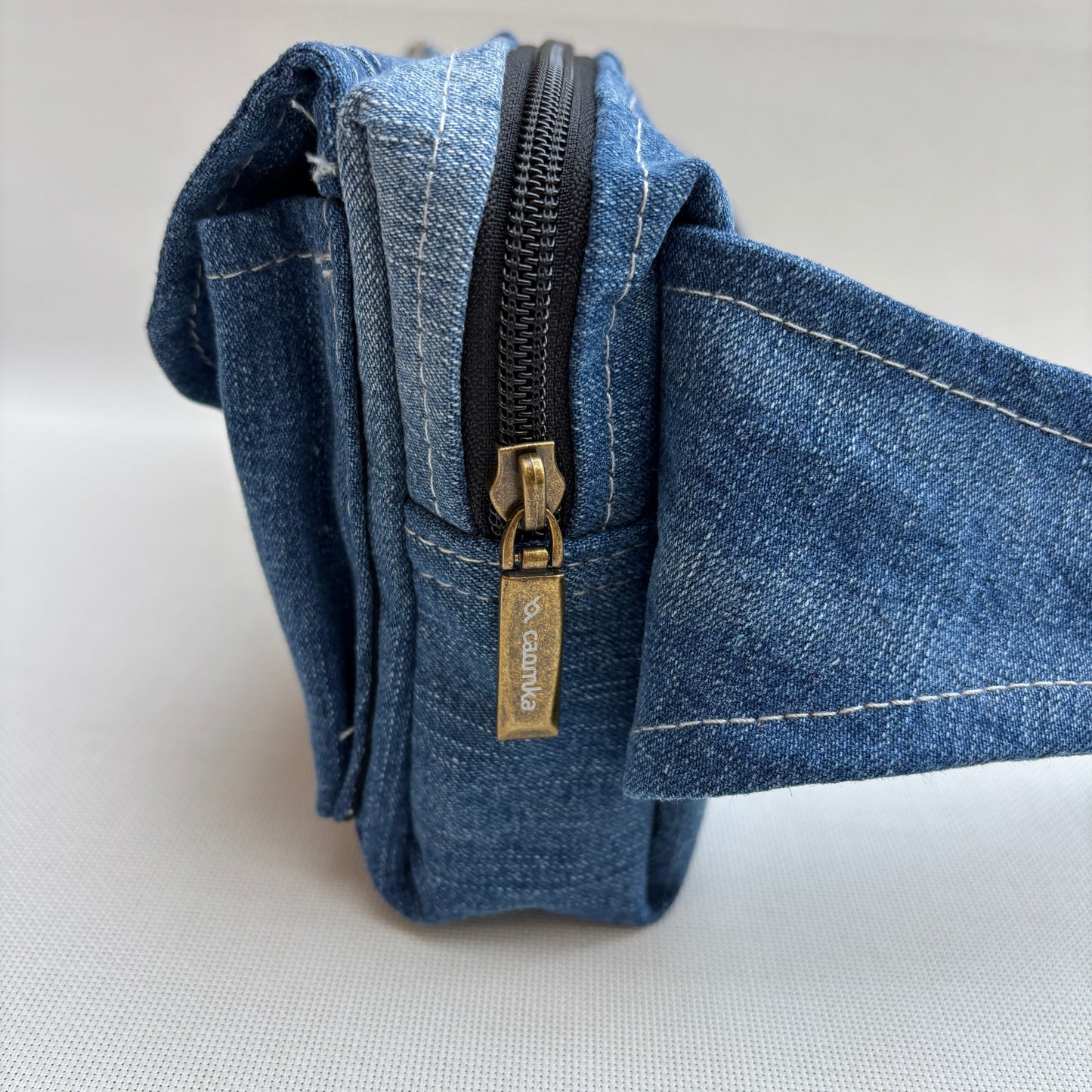 Riñonera Urban "♻️ Jeans Recycled ♻️" · Pieza Única Núm. 18840