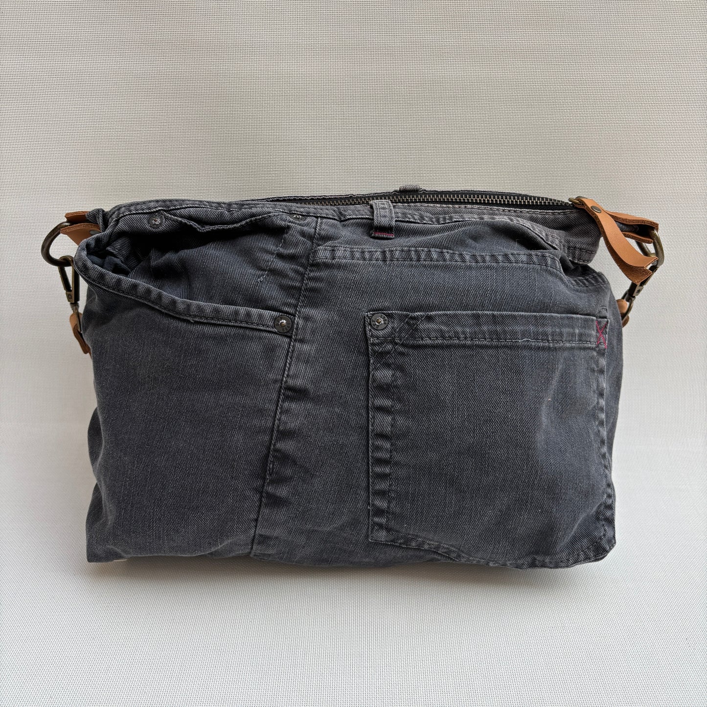 Bolso, bandolera vaquero · Multifunción · ♻️ Jeans Recycled ♻️ · Pieza Única Núm. 18143