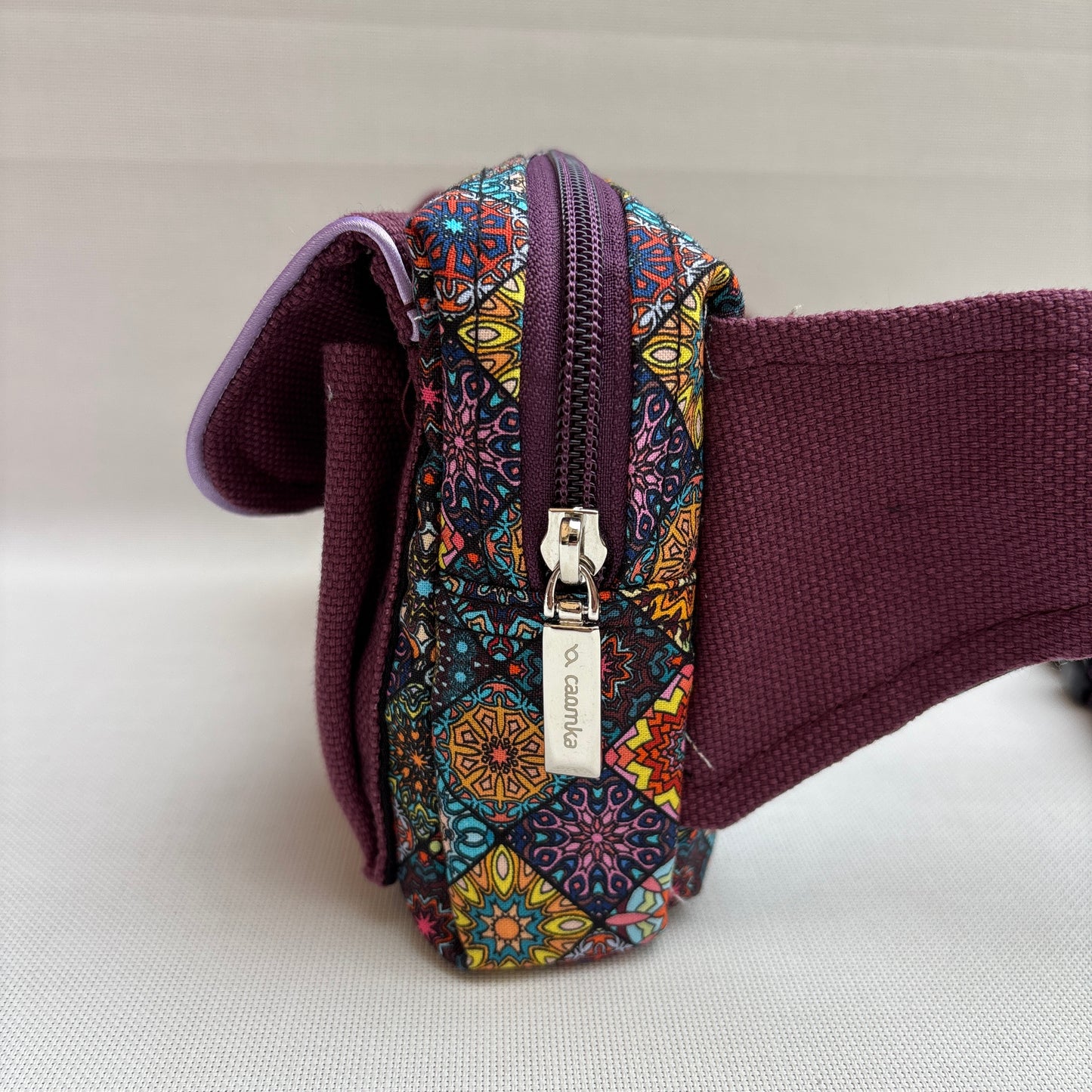 Riñonera Urban "Mandala Purple Soul" · Pieza Única Núm. 19032