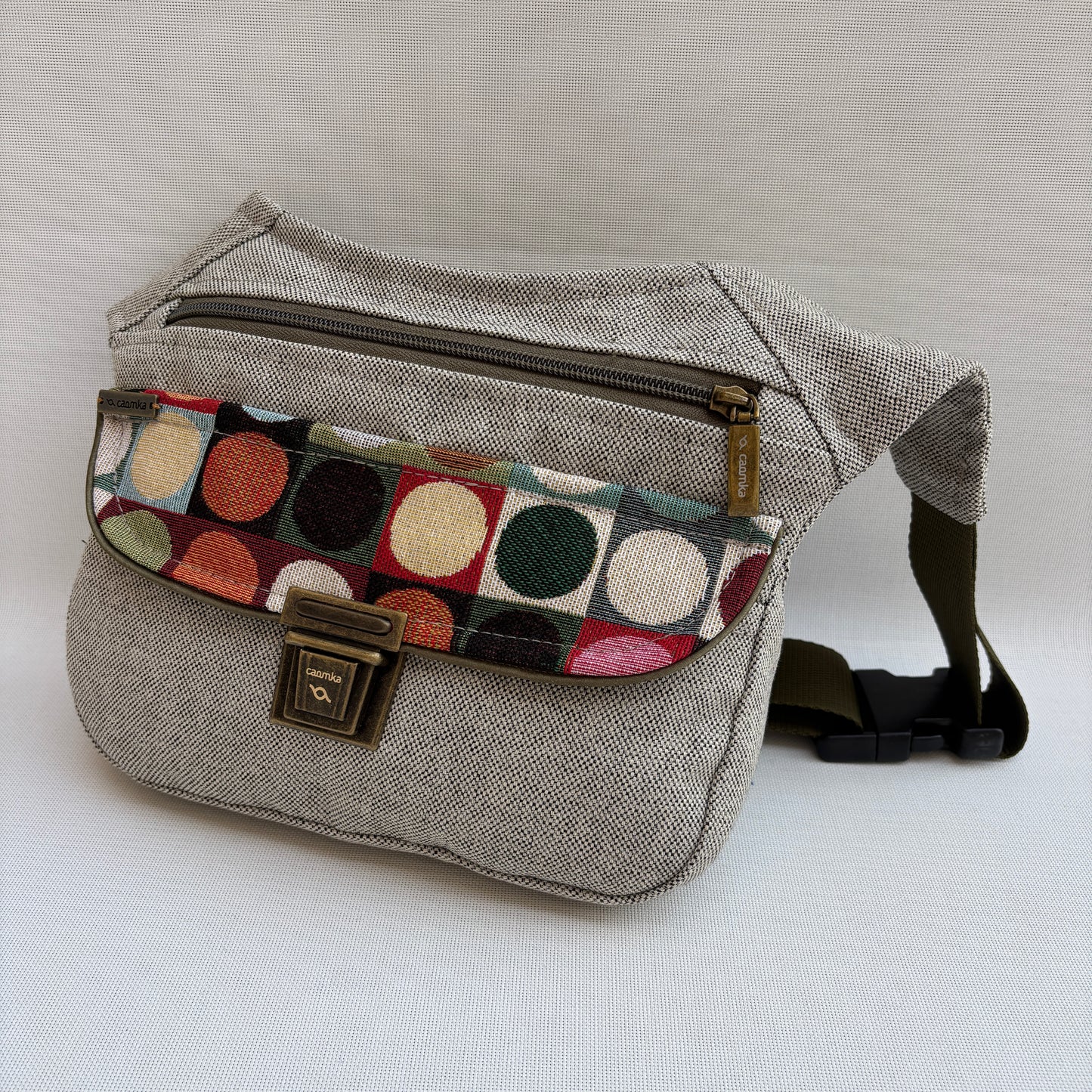 Riñonera "Special Color Dots" + Bolsillo trasero · Pieza Única Núm. 18211
