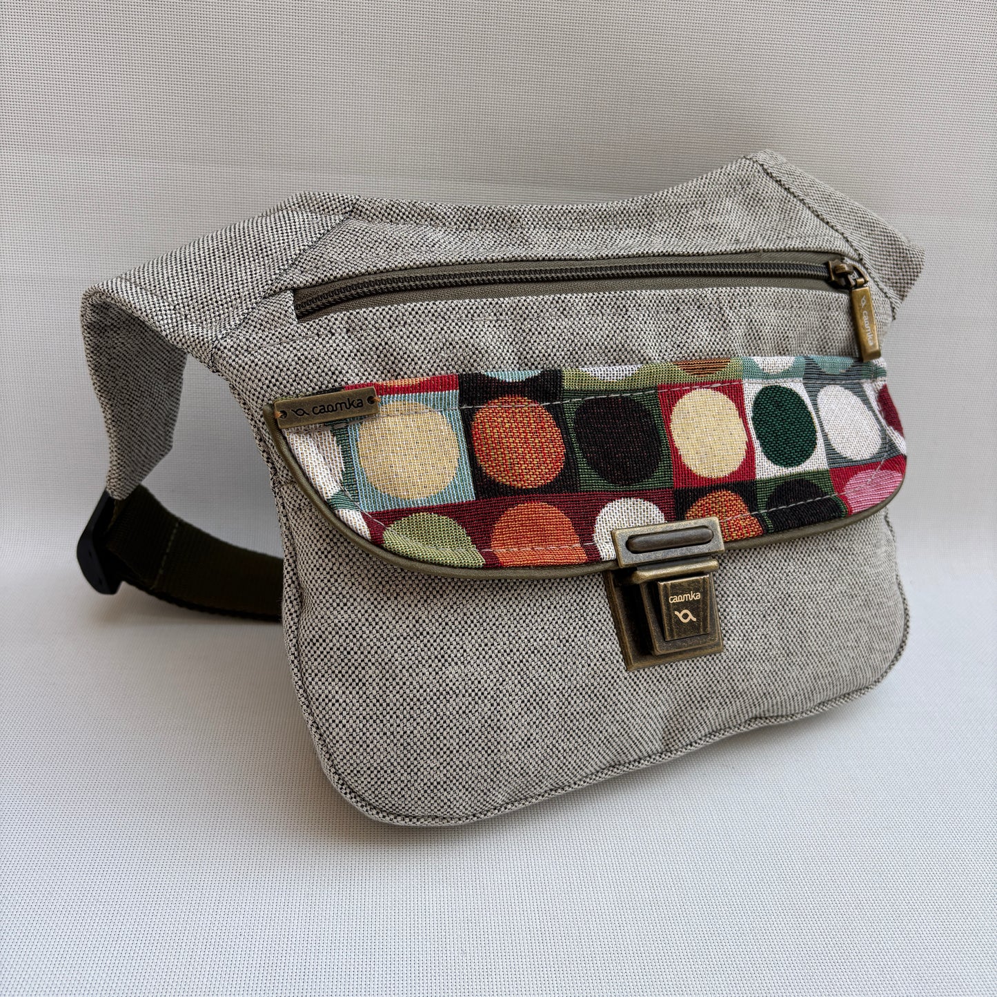 Riñonera "Special Color Dots" + Bolsillo trasero · Pieza Única Núm. 18211