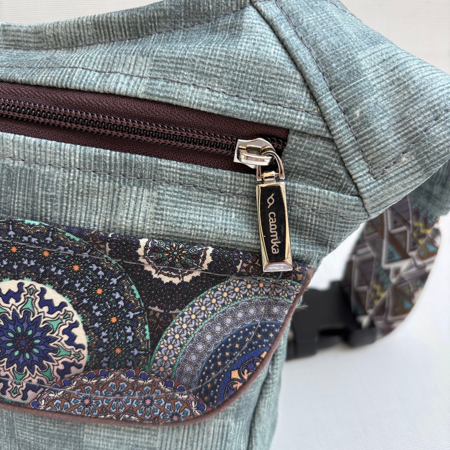 Riñonera "Special Couple Mandalas Top" · Impermeable · Pieza Única Núm. 18302