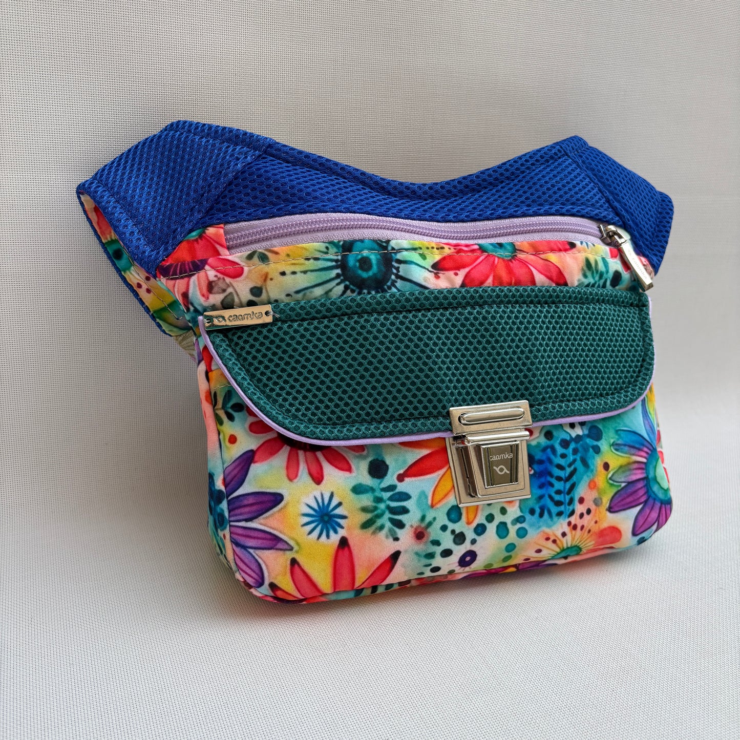 Riñonera "Special Flower Power Top" + Bolsillo trasero · Pieza Única Núm. 18303