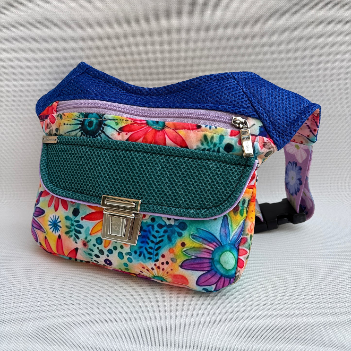 Riñonera "Special Flower Power Top" + Bolsillo trasero · Pieza Única Núm. 18303