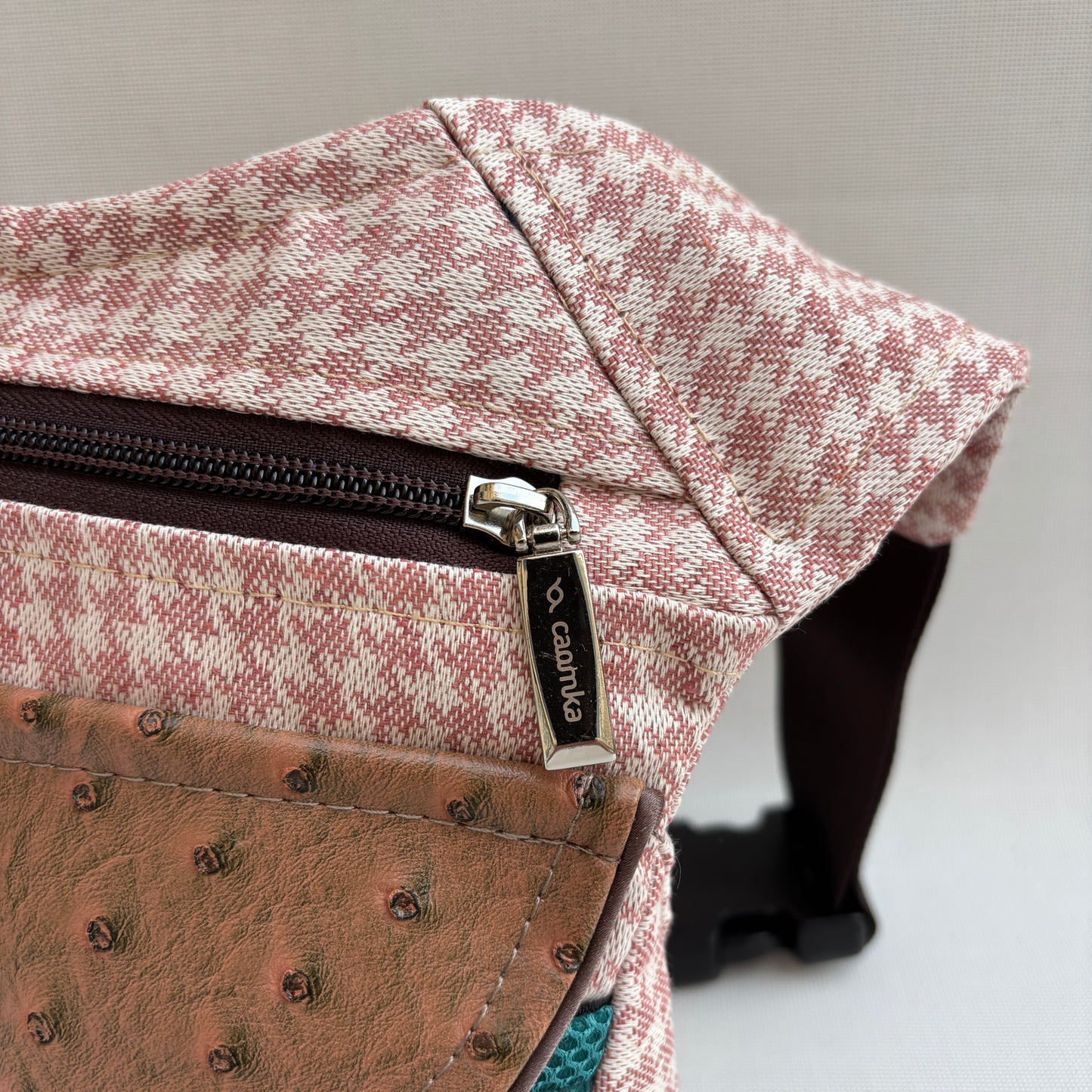 Spezielles schwarzes „Cordura“ &amp; Silber + Gesäßtasche, exklusives Teil Nr. 11492