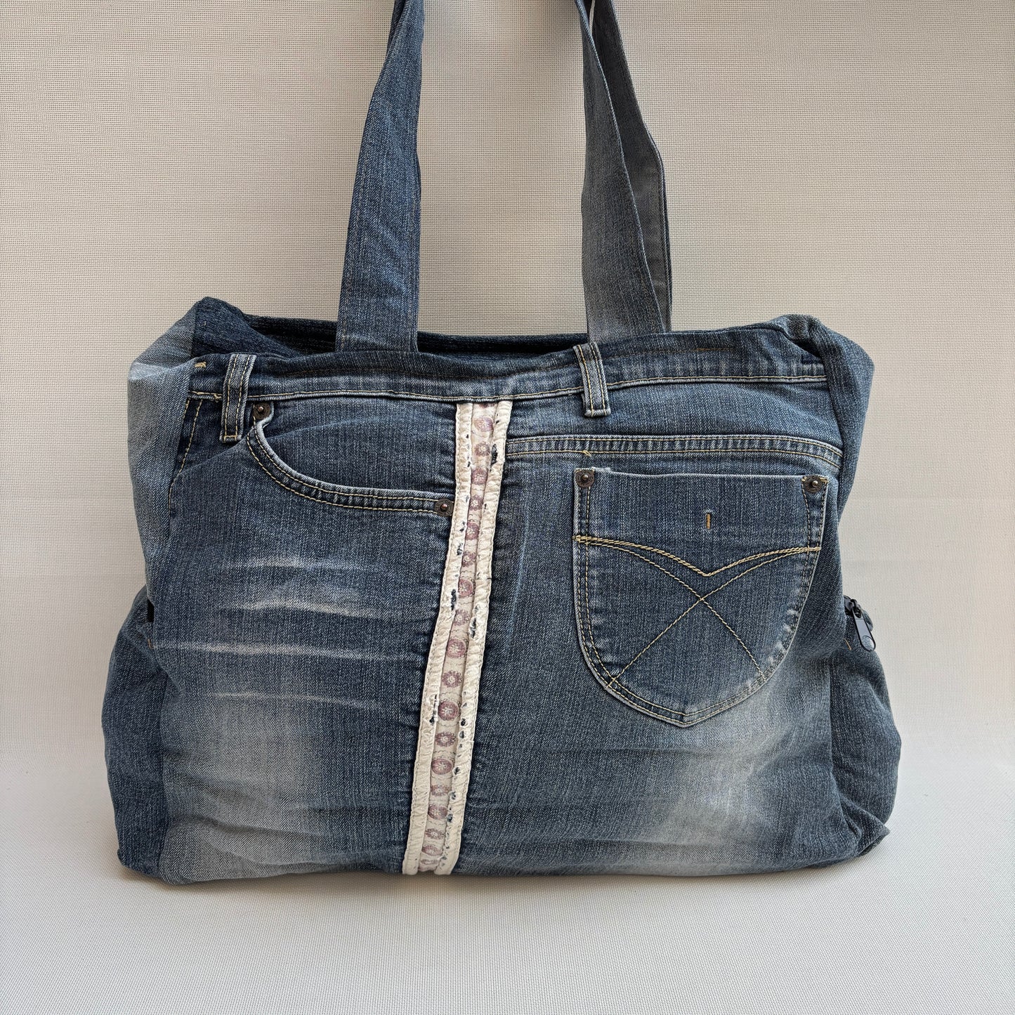 ♻️ Jeans Recycled ♻️ Unique Piece No. 11975