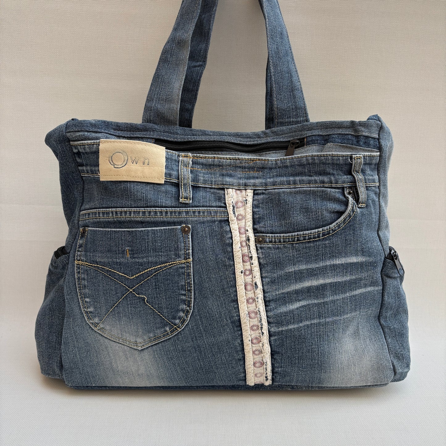 ♻️ Jeans Recycled ♻️ Unique Piece No. 11975