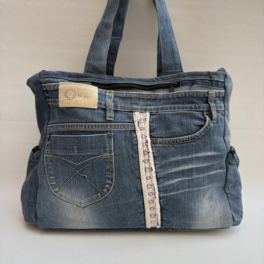 ♻️ Jeans Recycled ♻️ Unique Piece No. 11975