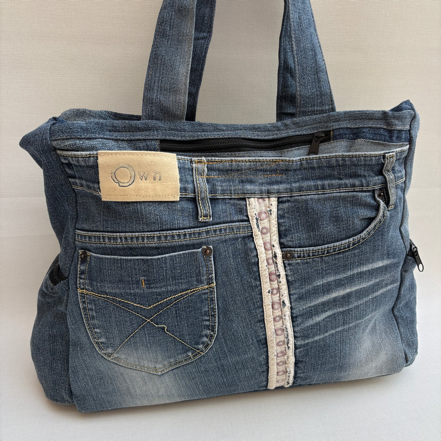 ♻️ Jeans Recycled ♻️ Unique Piece No. 11975