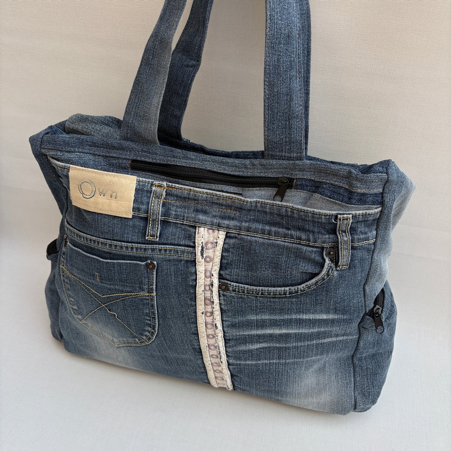 ♻️ Jeans Recycled ♻️ Unique Piece No. 11975