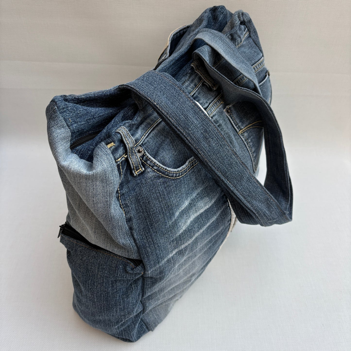 ♻️ Jeans Recycled ♻️ Unique Piece No. 11975